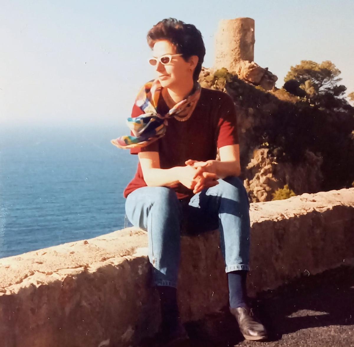 Anna Dross im Sommer 1996 auf Mallorca.