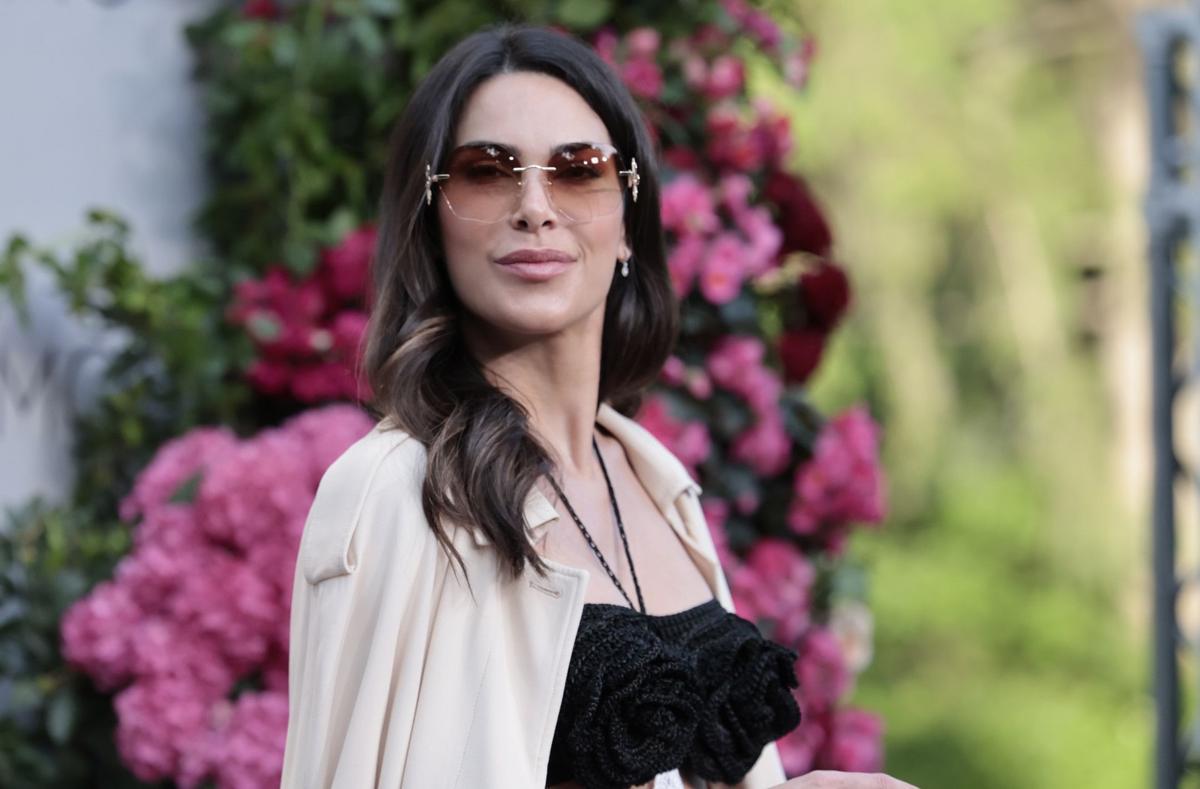 Carla Barber posando en un evento