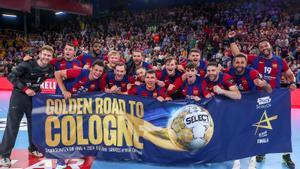 FC Barcelona - PSG, la vuelta de cuartos de final de la EHF Champions League, en imágenes