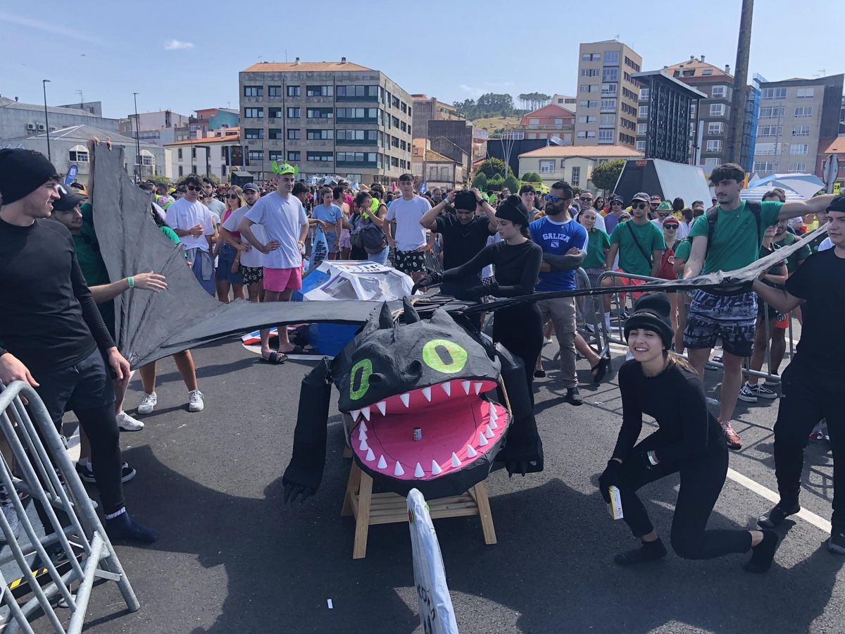 Dragón da peña Tocando fondo.