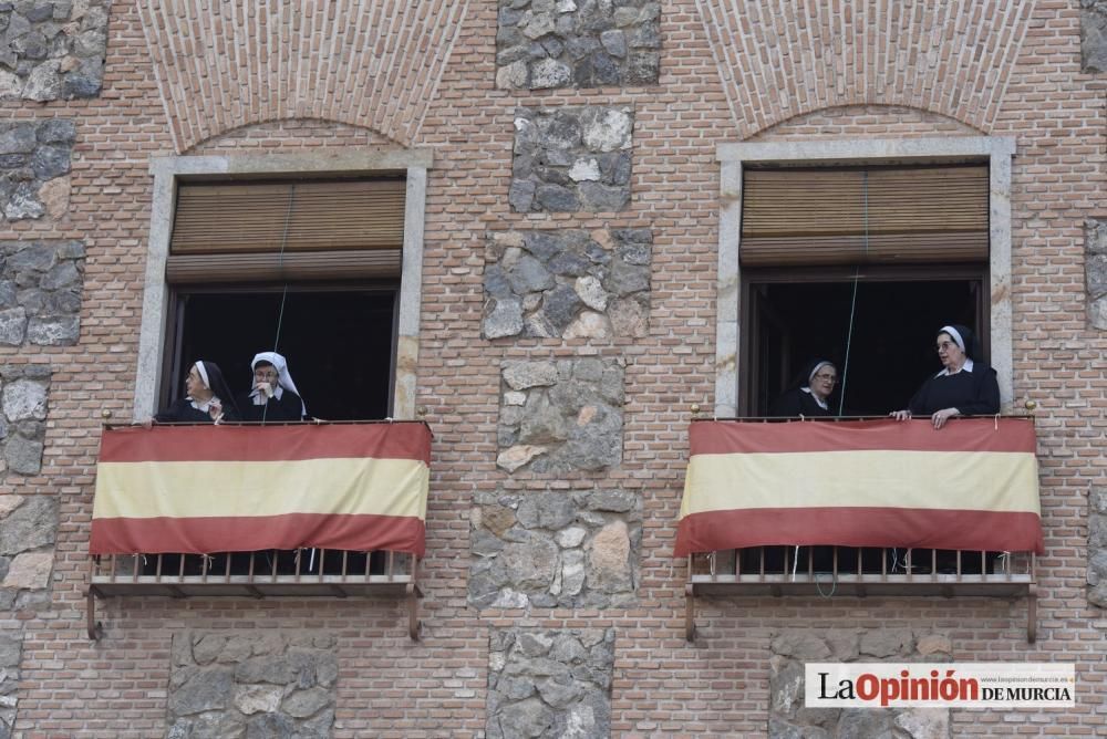 Romería de la Virgen de la Fuensanta: Llegada al S