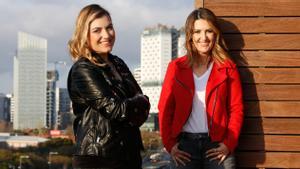 BARCELONA 01/02/2022 Laura Fa y Lorena Vazquez haran un podcast para el diario.     FOTO: ALVARO MONGE