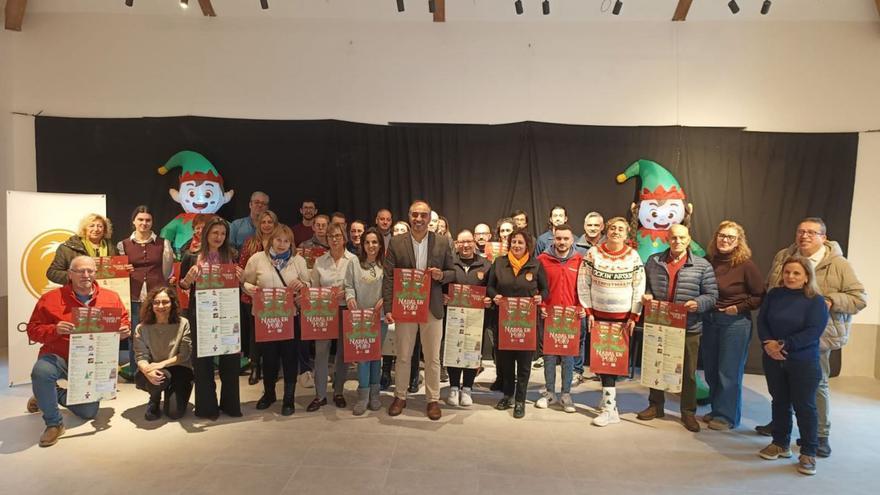 Presentación, ayer, de la programación navideña.