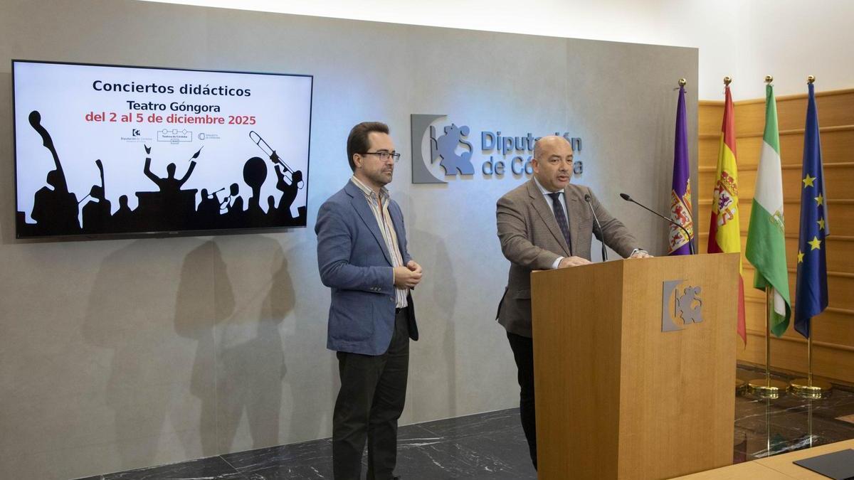 Presentación del programa cultural 'Conciertos Didácticos'.