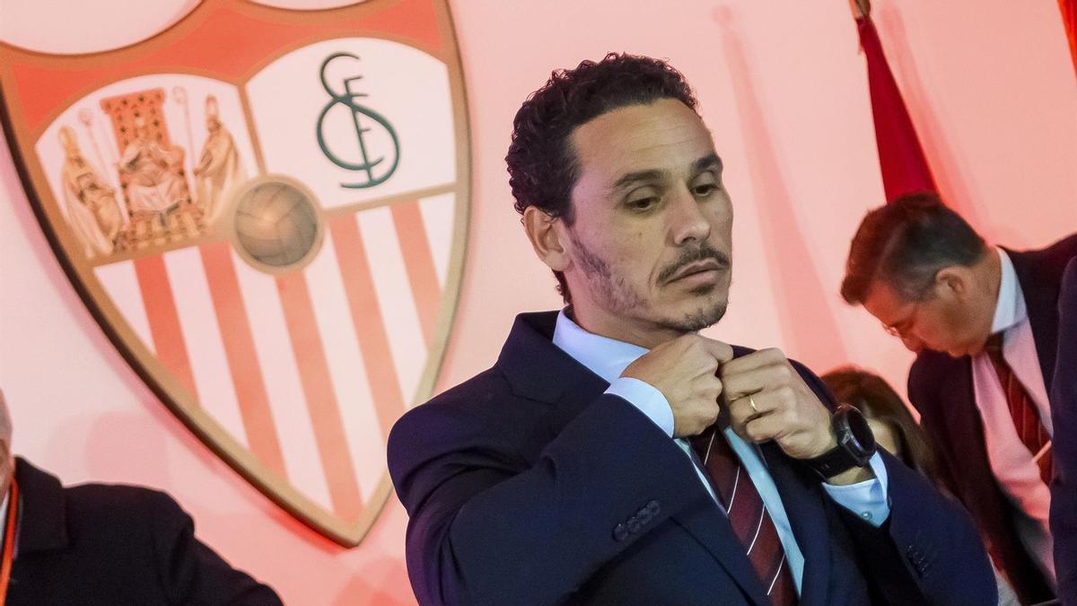 El presidente del Sevilla, José María del Nido Carrasco