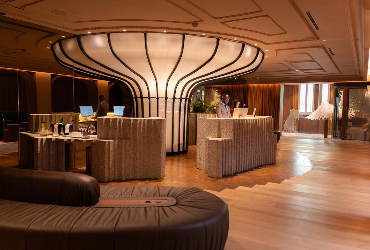 Recepción del Mercer Hotel Madrid 5*GL