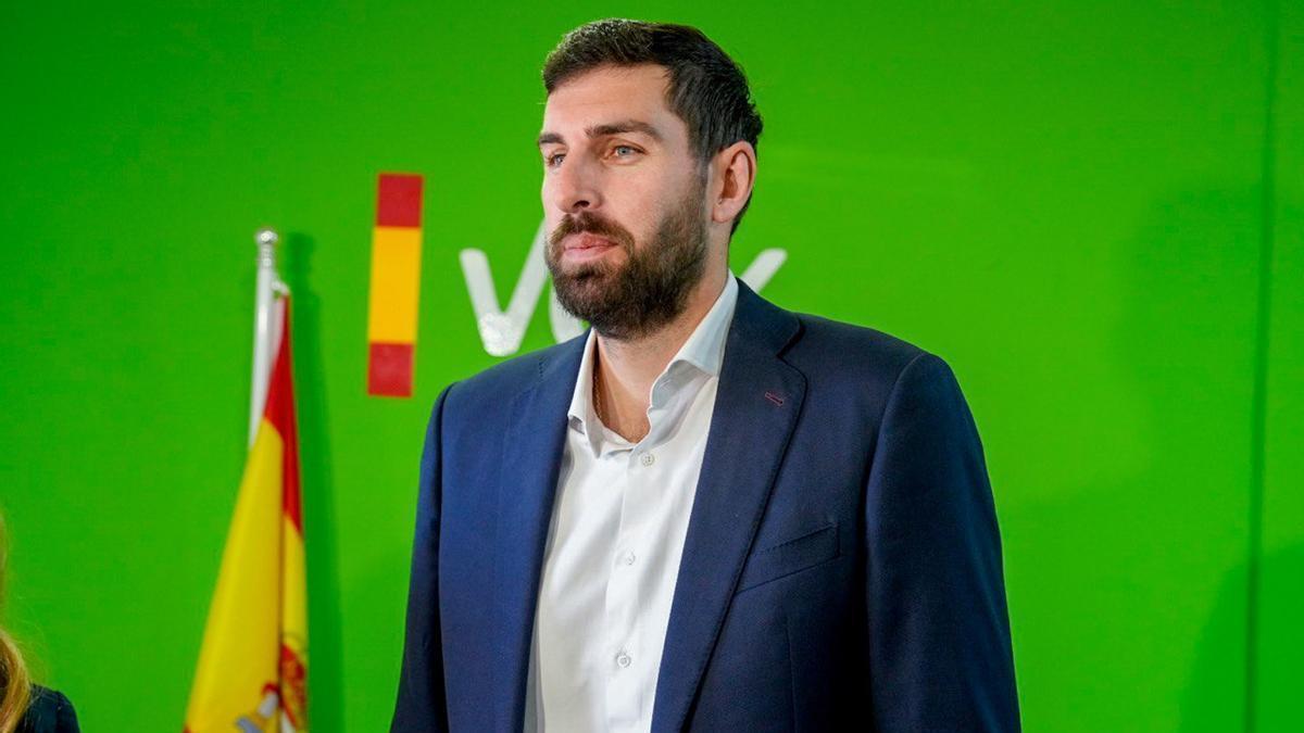El presidente de Vox en la Región de Murcia, José Ángel Antelo