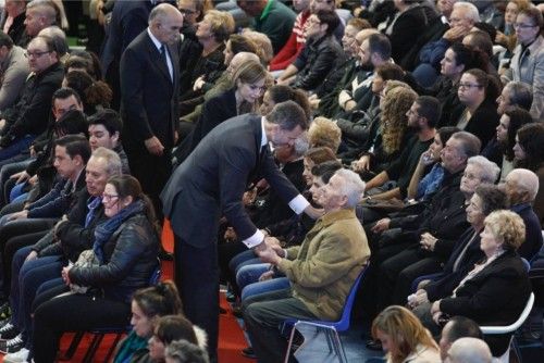 Los Reyes presiden el funeral por las víctimas de Bullas del accidente de Cieza