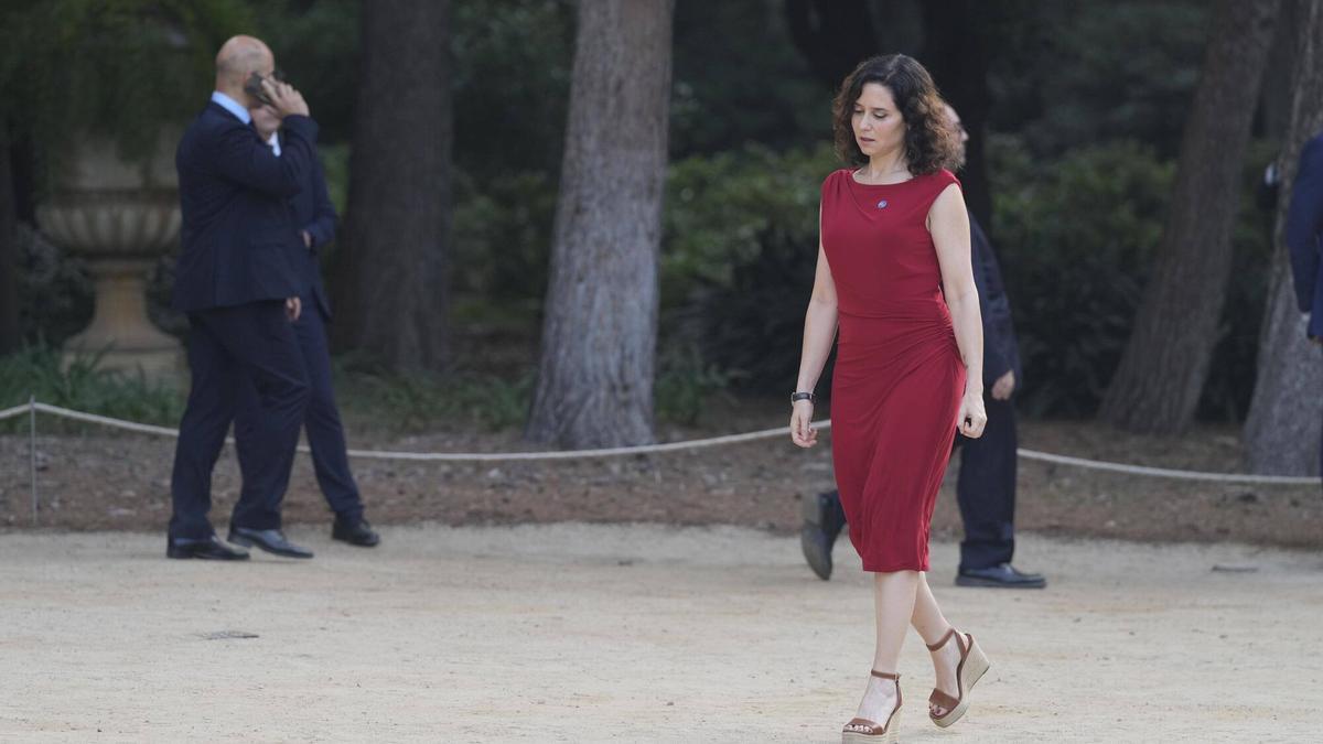 La presidenta de la Comunidad de Madrid, Isabel Díaz Ayuso.