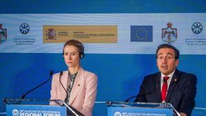 Kallas i Albares defensen que la pau a Gaza implica invertir en el Mediterrani