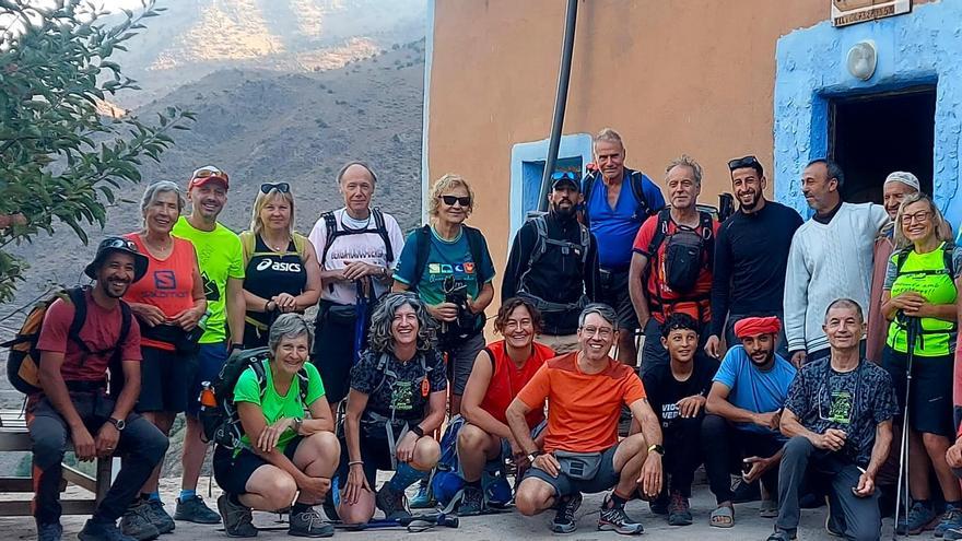 El Centre Excursionista Comarca de Bages fa una travessa a la serralada de l’Atles al Marroc