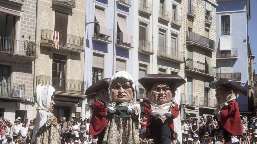 La imatgeria ha generat una gran expectació durant el diumenge de Festa Major de Manresa