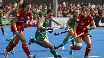 España se enfrenta a Irlanda en la primera semifinal del Preolímpico de hockey hierba