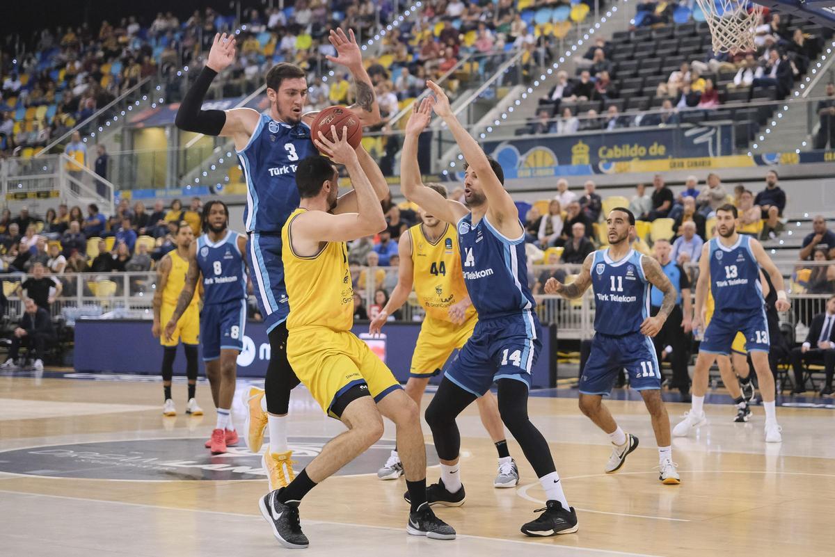 Baloncesto: Dreamland Gran Canaria - Turk Telekom Ankara