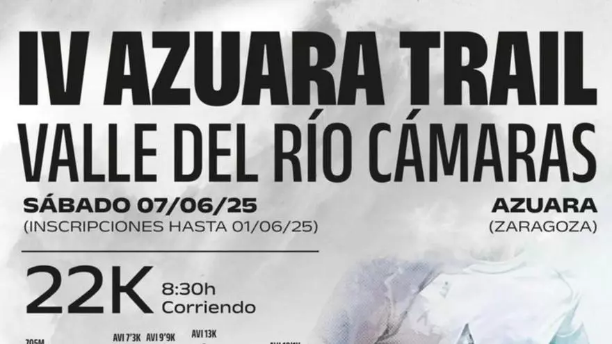 La IV Azuara Trail se celebrará el sábado 7 de junio