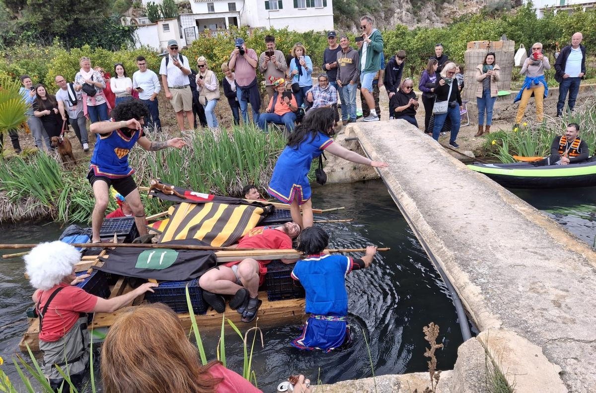 La divertidísima Baixada del riu Bullent de Pego