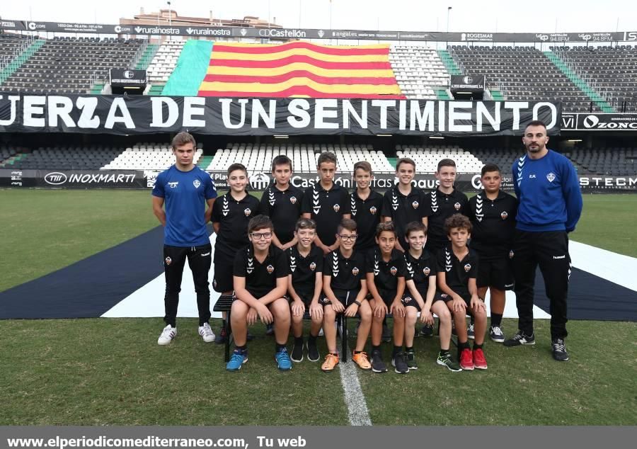 Presentación del fútbol base del CD Castellón 2018-19