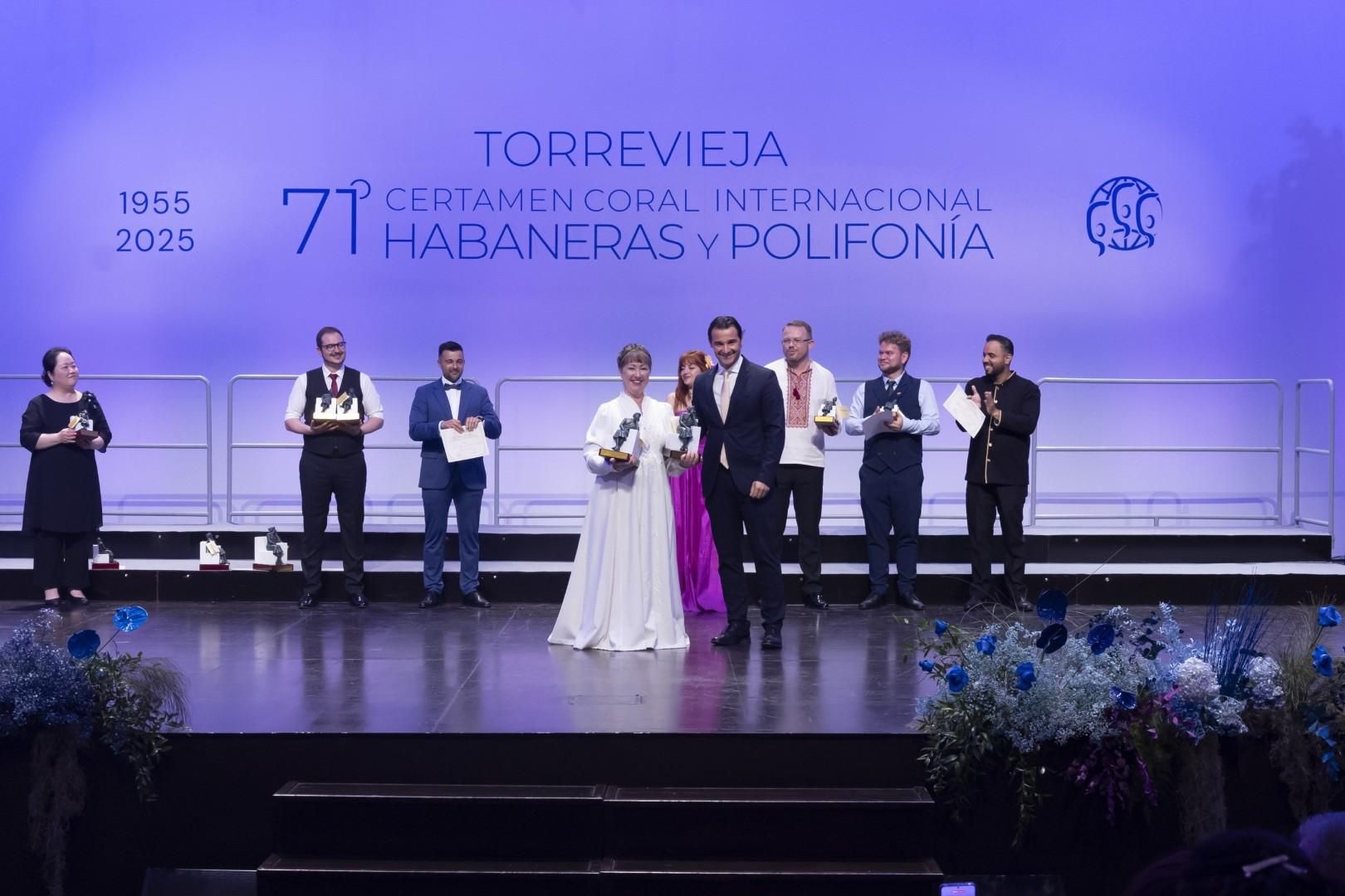 Así fue la clausura del Certamen de Habaneras en Torrevieja
