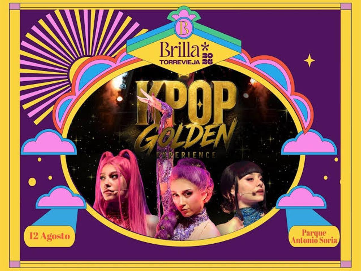 Cartel de la actuación de K Pop Golden Experience