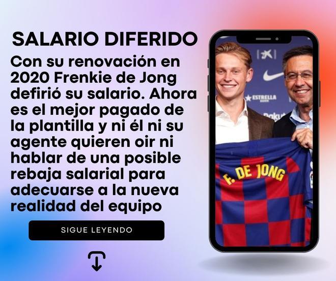 Los motivos del no traspaso de Frenkie De Jong