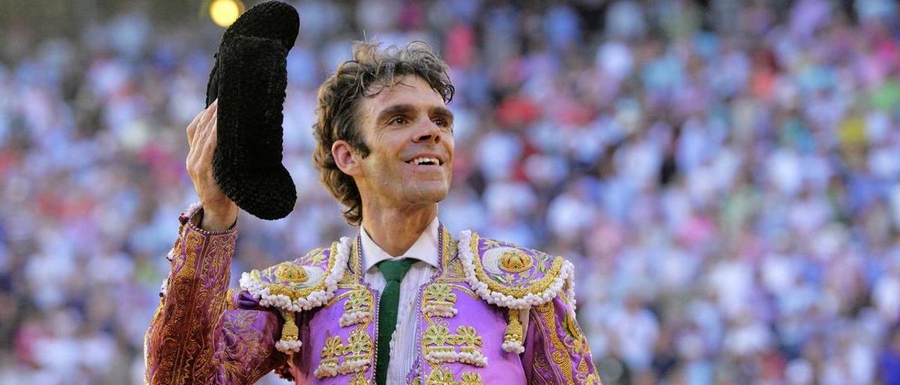 José Tomás, en una corrida el año pasado en València