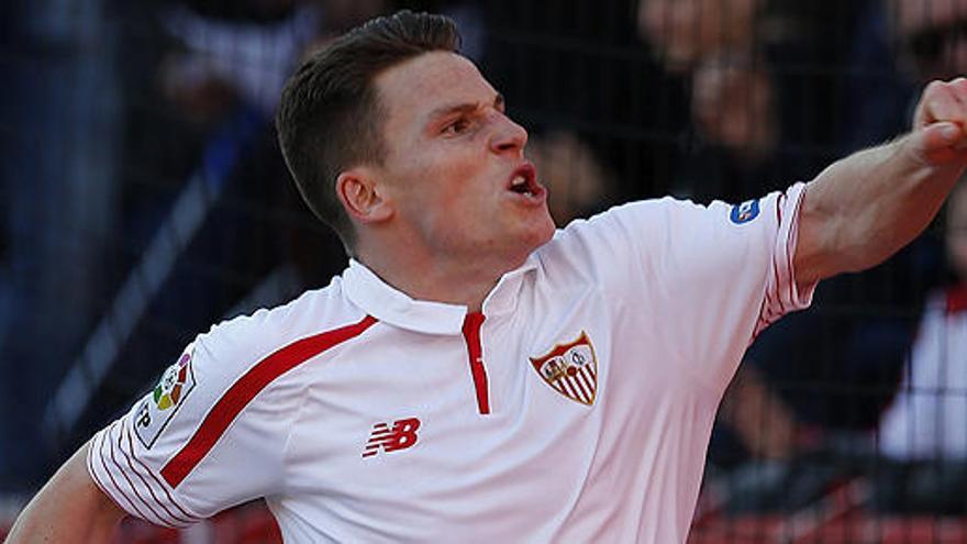 El Sevilla sufre para ganar al Málaga en el Pizjuán