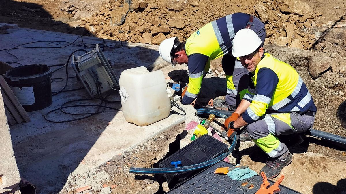 Obras hidráulicas de Promedio en Monesterio