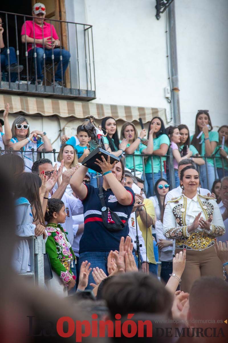 Entrega de premios del concurso morfológico de los Caballos del Vino de Caravaca