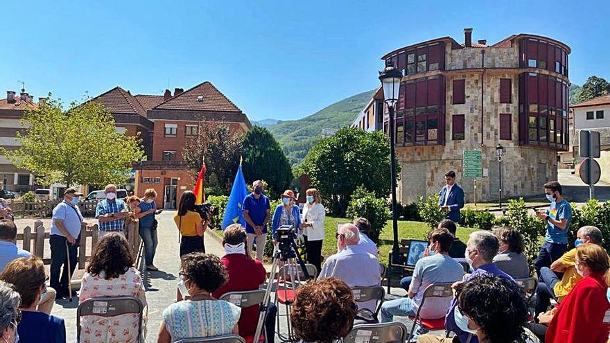 El acto de homenaje a Juana Álvarez-Prida y Vega. | B. G.