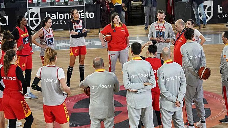 Concentración de la selección española femenina