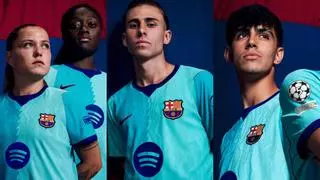 La espectacular tercera equipación del Barça, al descubierto