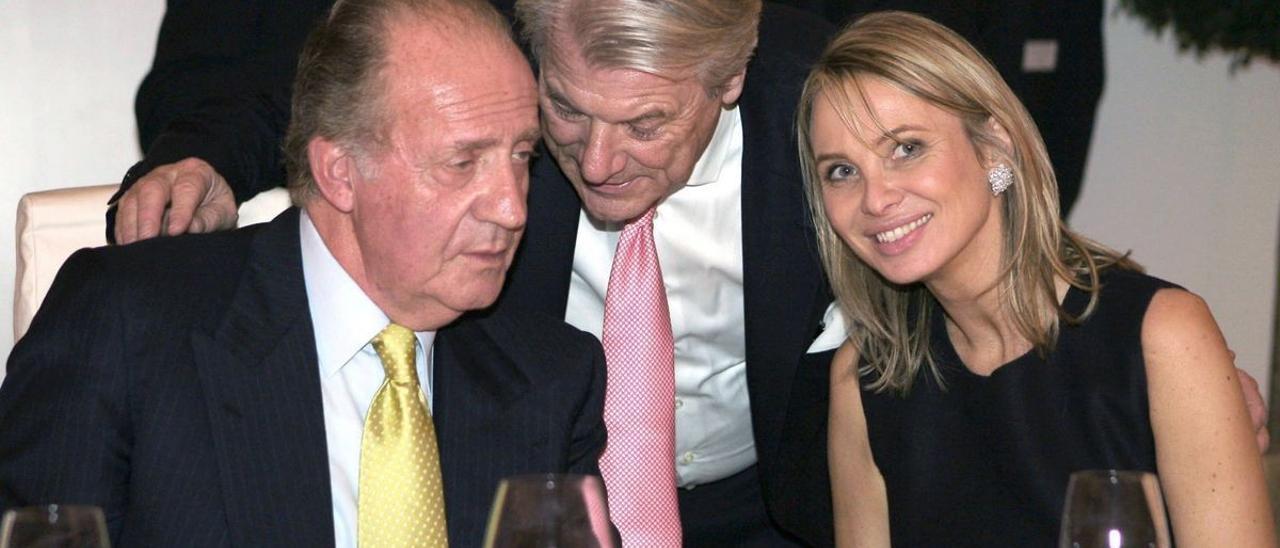 El entonces rey Juan Carlos I y Corinna zu Sayn-Wittgenstein en una imagen del año 2013.