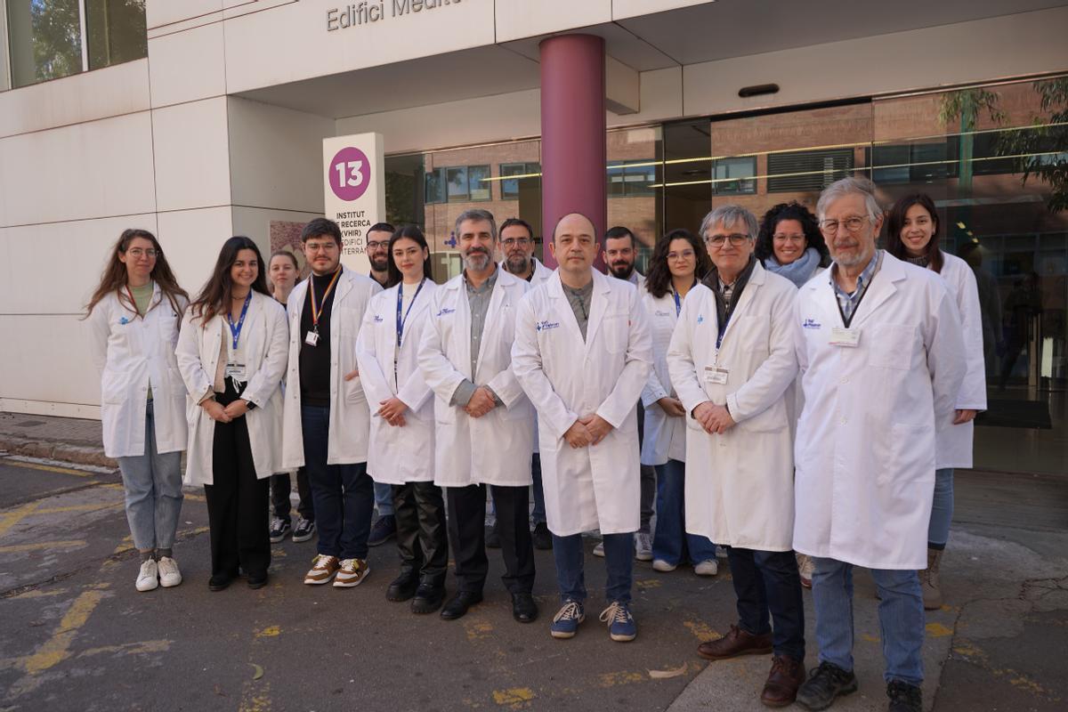 Part de l'equip d'investigació que ha dut a terme l'estudi de Vall d'Hebron