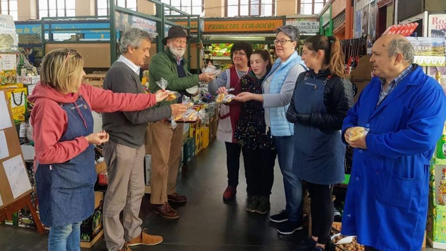 &quot;Les lletres de pan&quot; son la &quot;Aldea más guapa de Villaviciosa&quot;