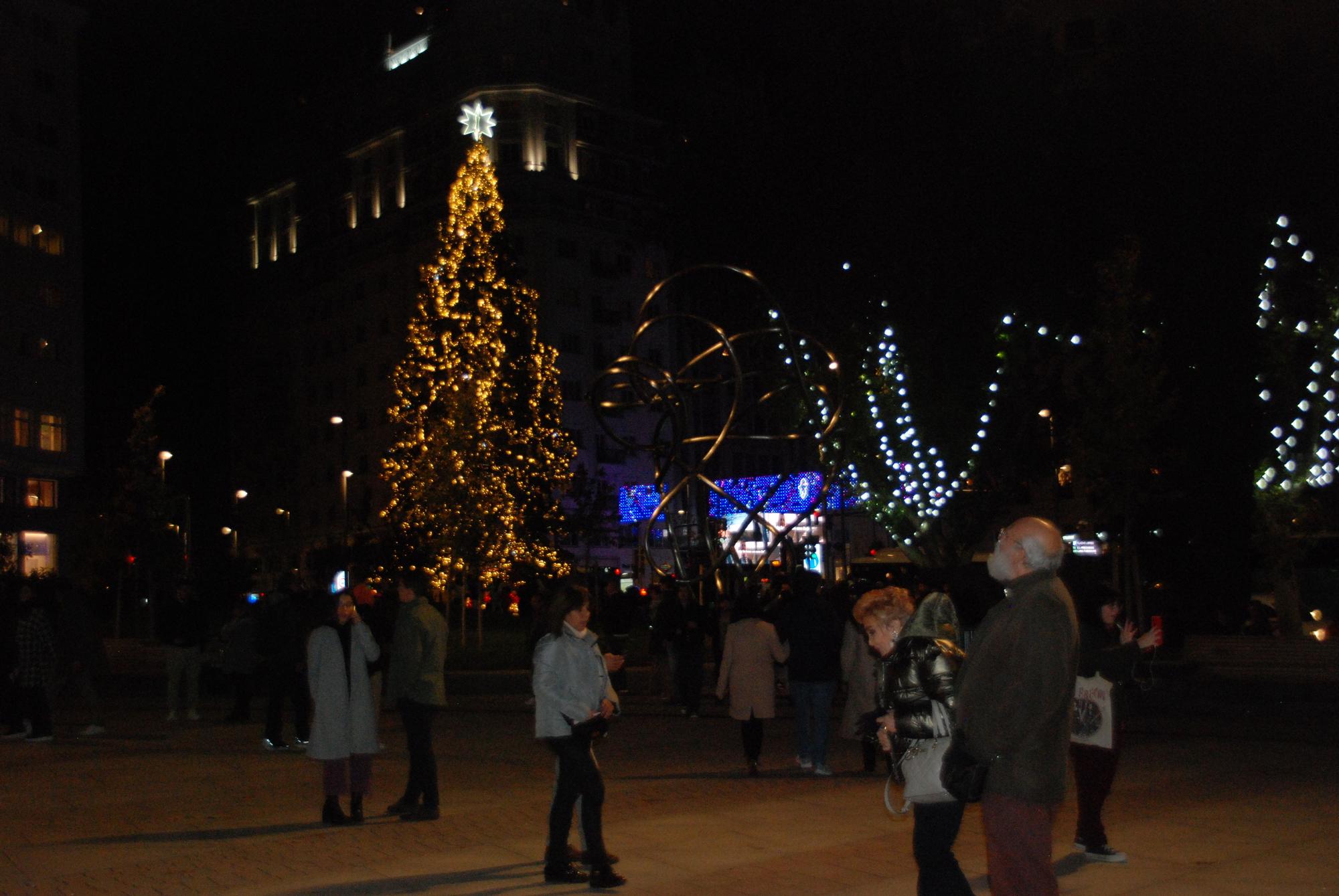 En imágenes: así son las luces de Navidad en Madrid