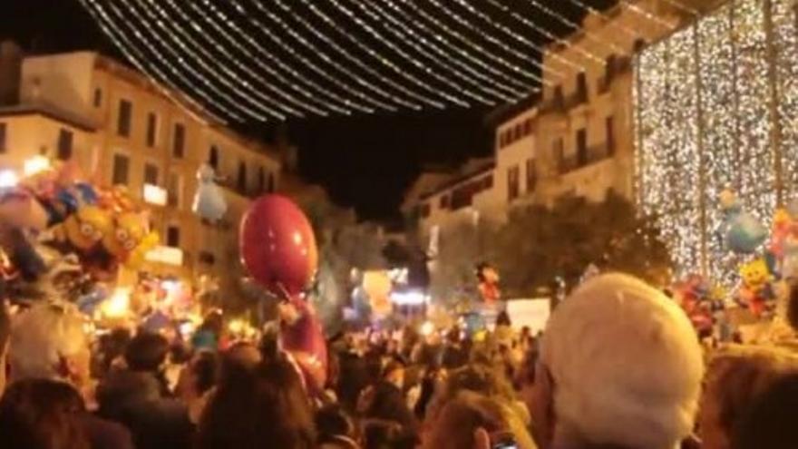 Applaus für die Weihnachtsbeleuchtung in Palma