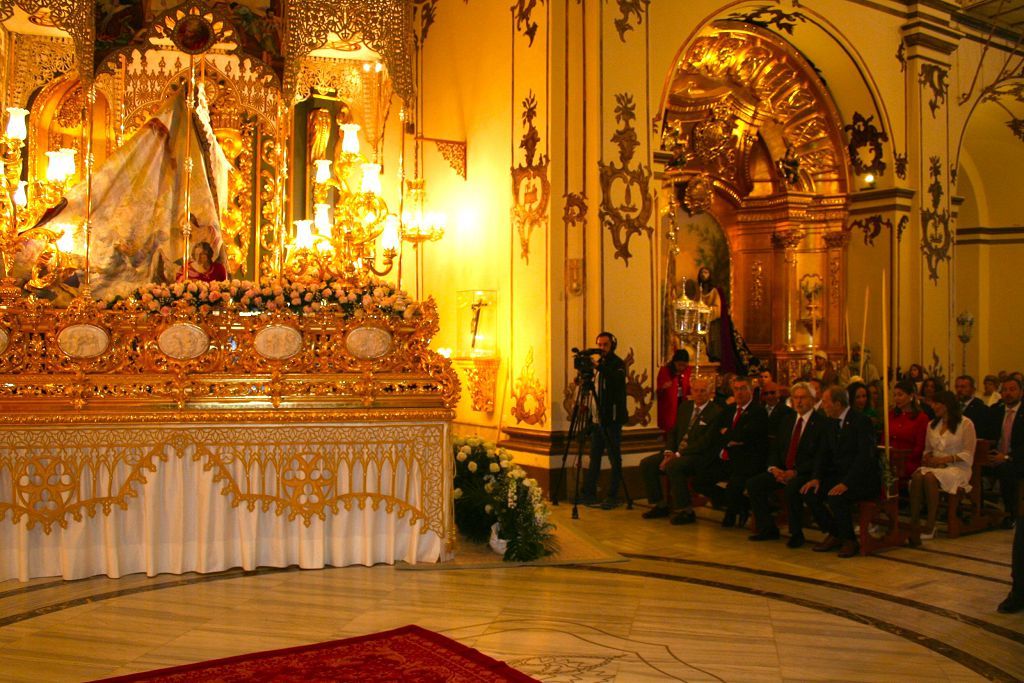 Bendición de las palmas del Paso Blanco en Lorca