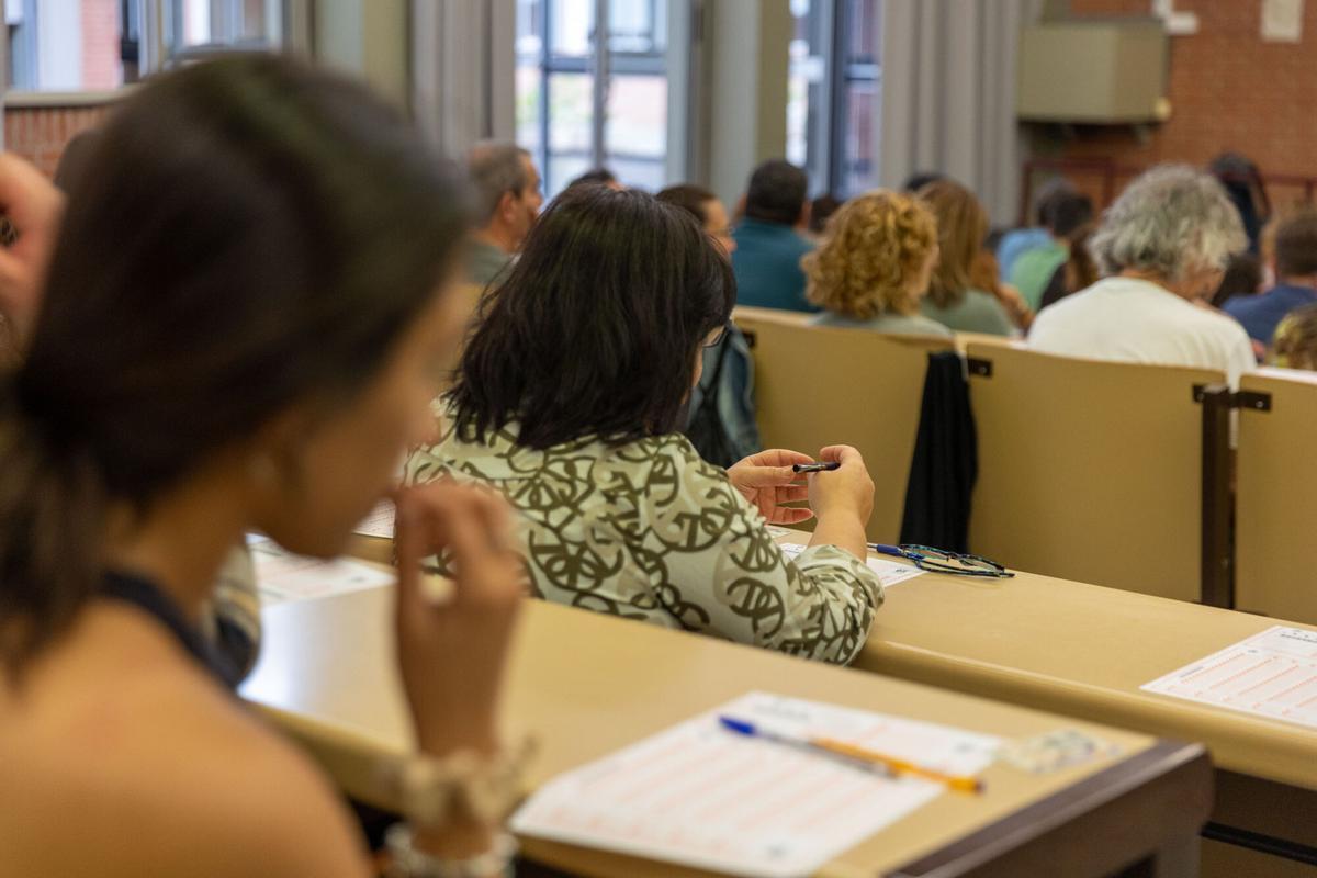 Foto de archivo de unas oposiciones