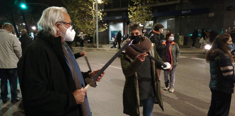 Unes 150 persones paralitzen el trànsit a la Bonavista contra la violència masclista