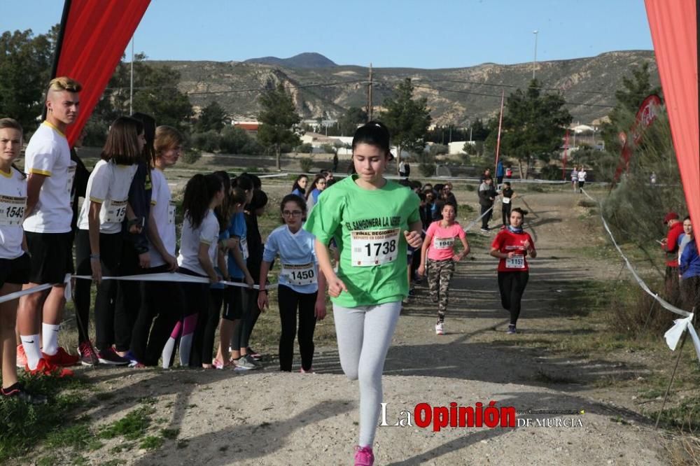 Final Regional Escolar de Cross de Campo a través