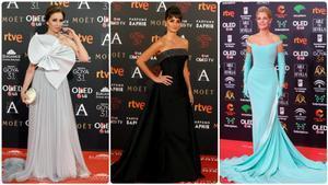 Ana Belén, Penélope Cruz y Belén Rueda, entre las actrices mejores vestidas en las galas de los Goya.