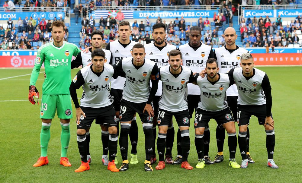 Alavés - Valencia, en imágenes