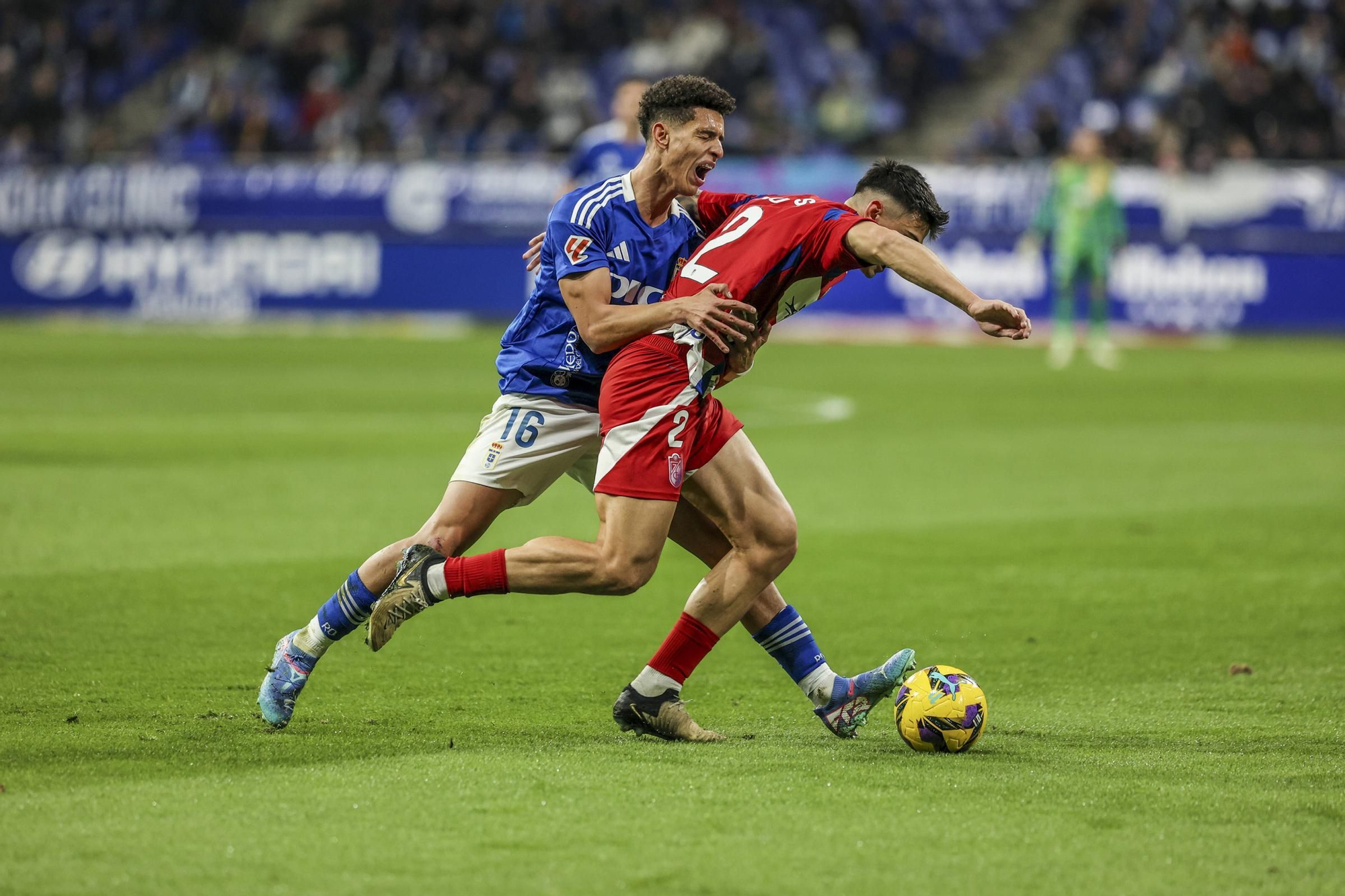 Así fue el partido (en imágenes) entre el Real Oviedo y el Granada