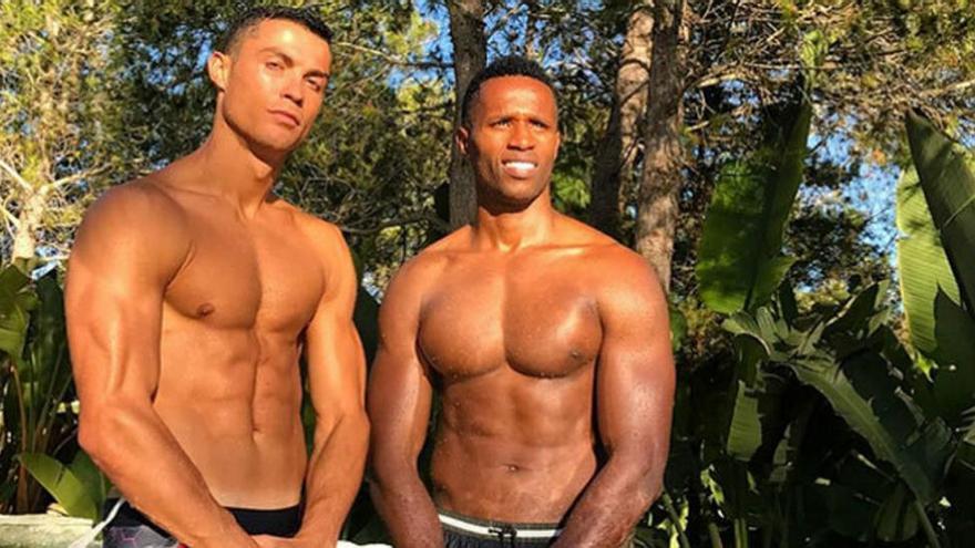 Ronaldo, de vacaciones con la &quot;combinación perfecta&quot;