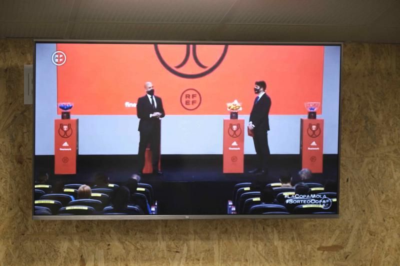 Sorteo de la eliminatoria de la Copa del Rey de fútbol