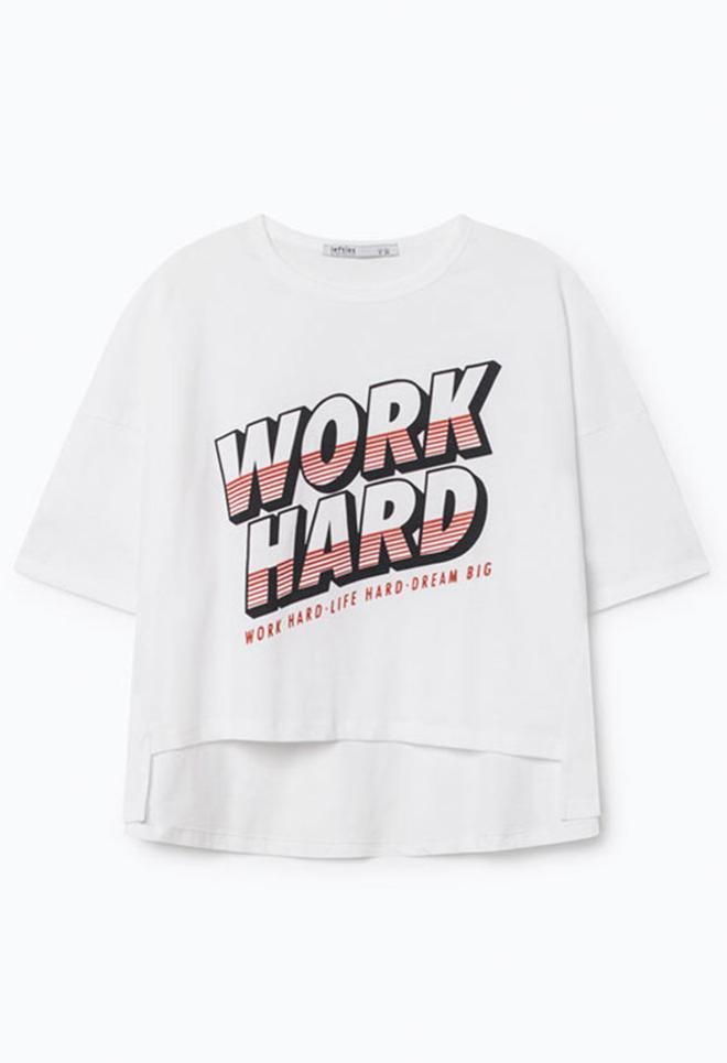 Tendencias 'gymwear' de primavera: camiseta de Lefties