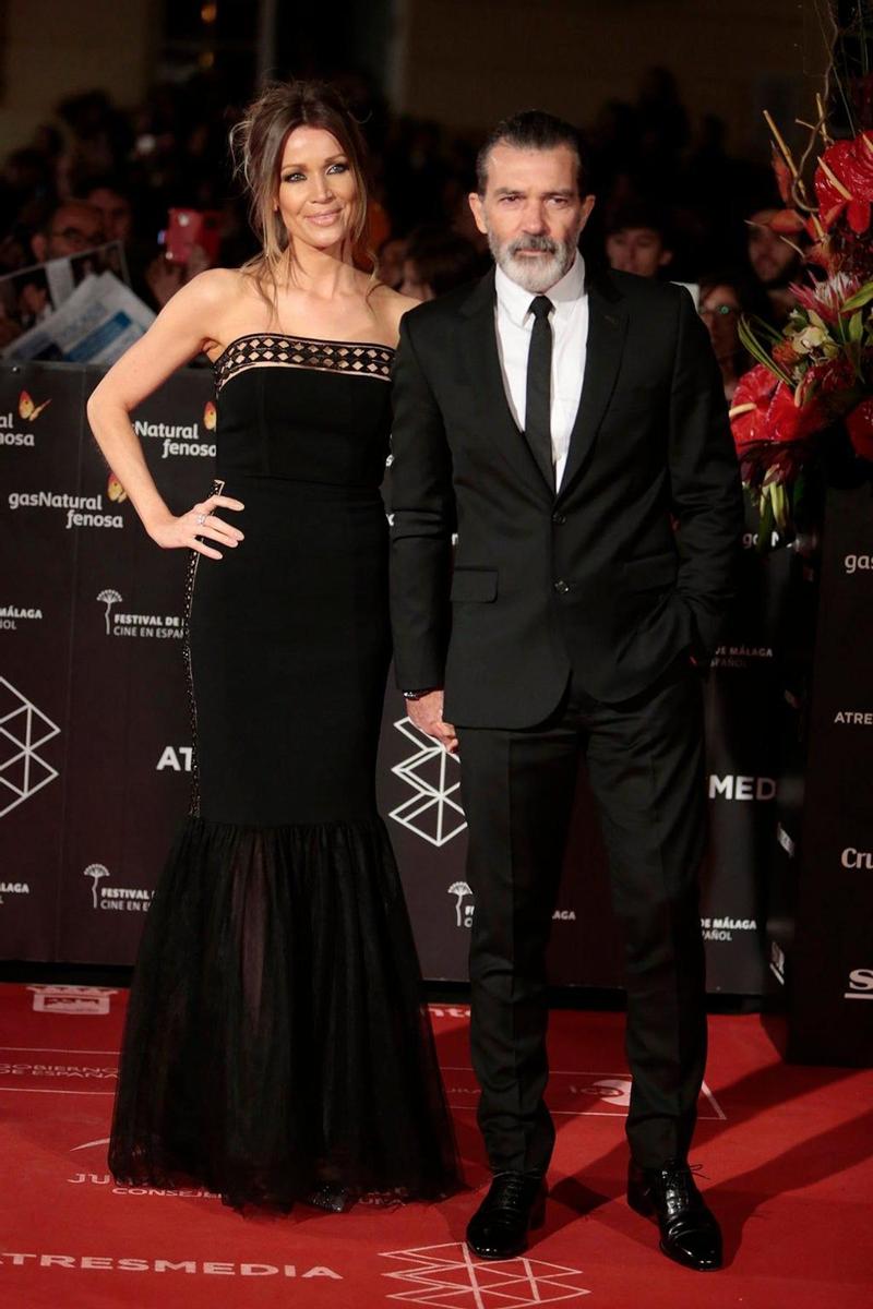 Antonio Banderas y Nicole Kimpel