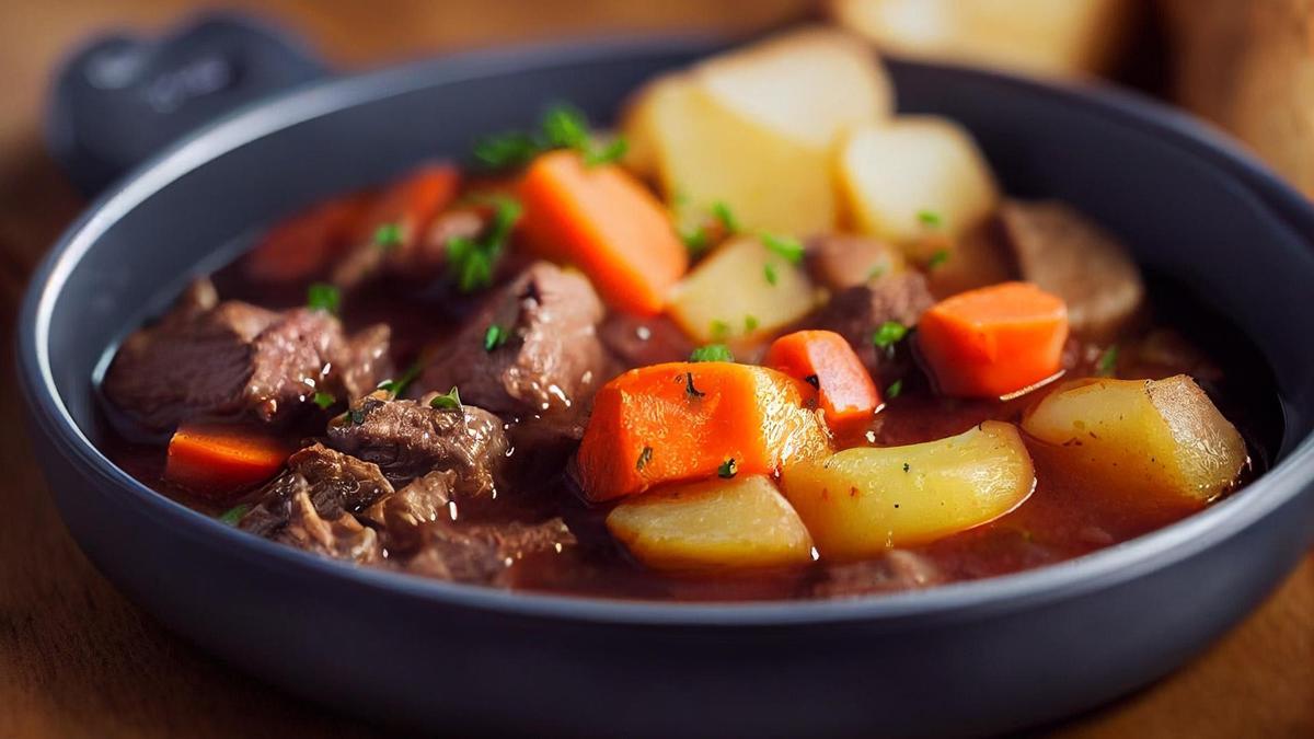 Estofado de carne.