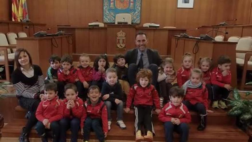 Visitas al Ayuntamiento de Ibi