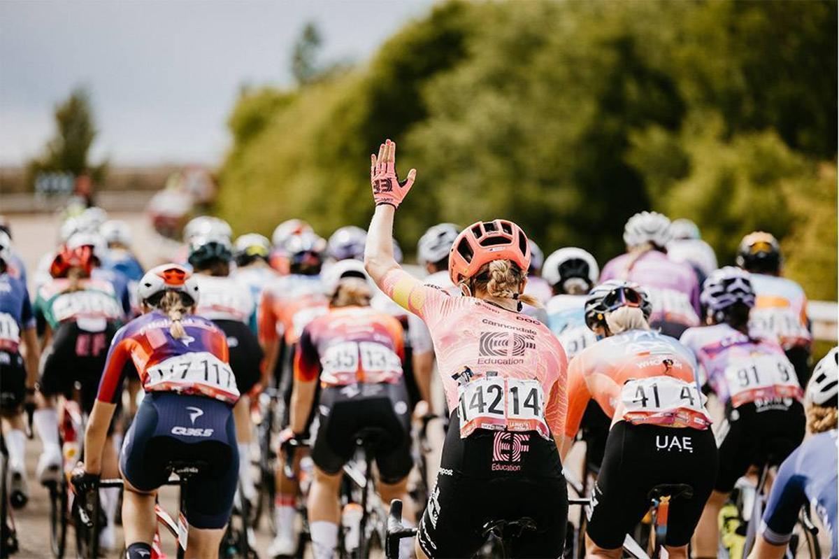 El pelotón de la Vuelta 2024. El pelotón de la Vuelta 2024.